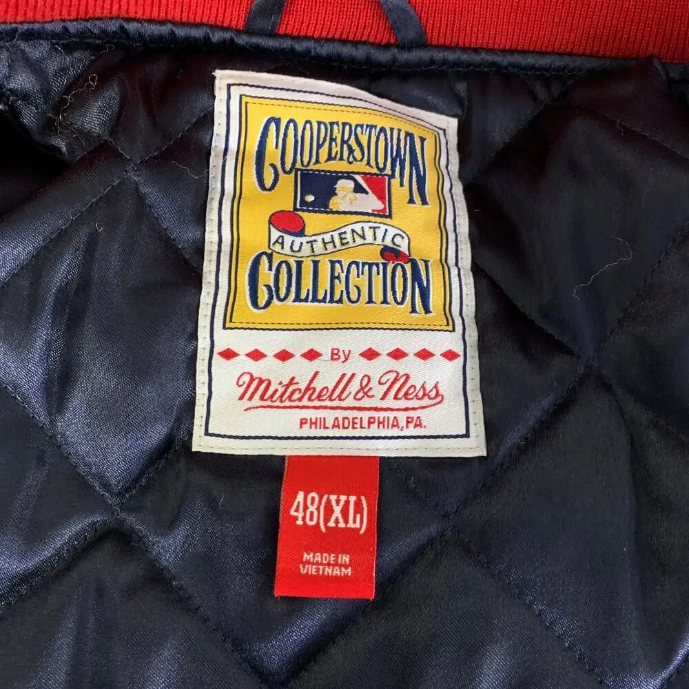 Mitchell & Ness Nostalgia Boston Size M 1679 Blue Red Jacket